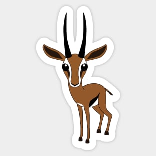 Gazelle Sticker